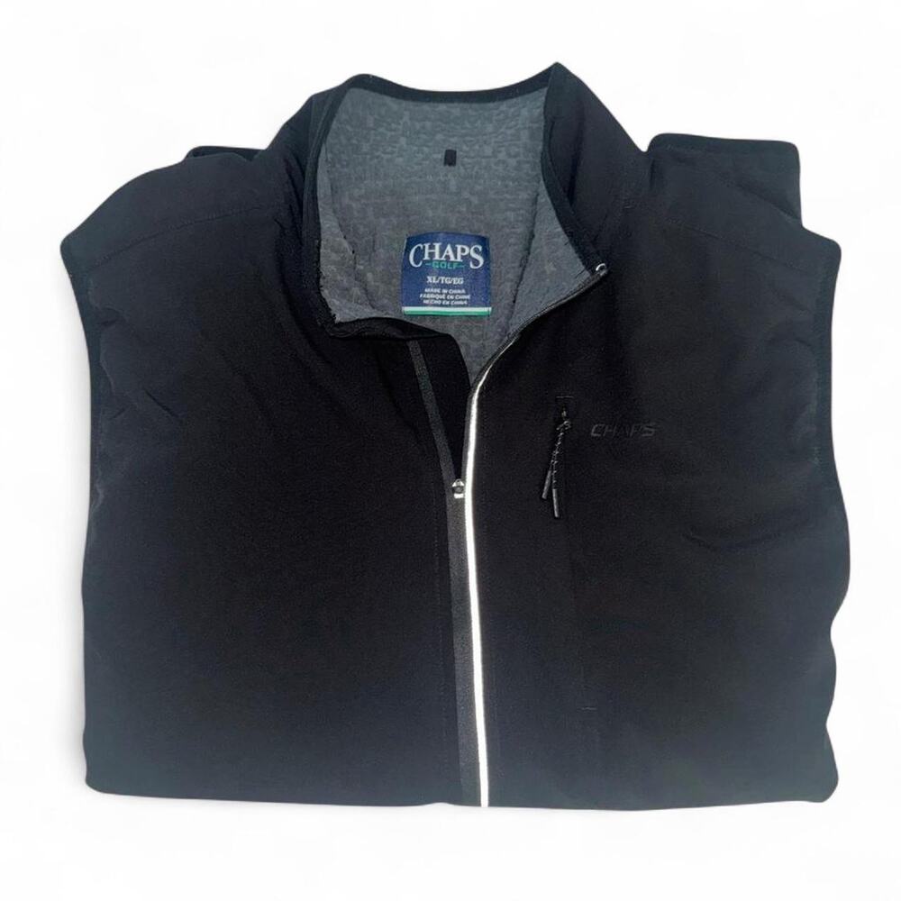 Chaps golf fleece lined vest